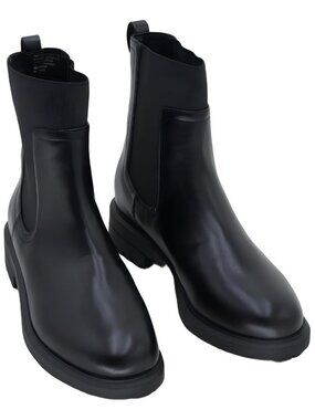 On 34th Womens Tackoma Round Toe Boot Black Sz 8M